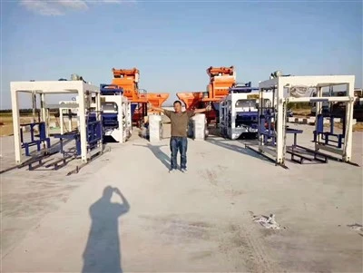 Çimento Kaldırım Tuğlası Makine Ekipmanları