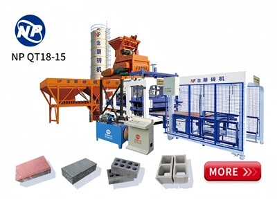 Japonya'da Beton Tuğla Yapma Makinesi