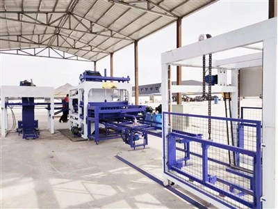 İtalya'da blok yapma makinesi